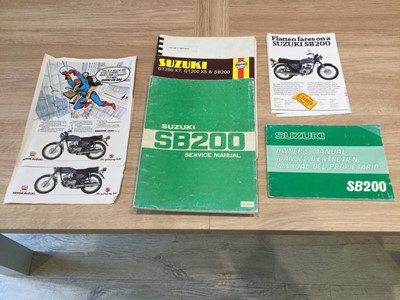 Lot 207 - 1981 Suzuki SB200