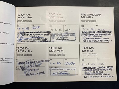 Lot 29 - 1986 Lamborghini Jalpa