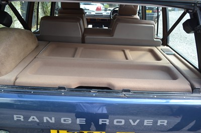 Lot 345 - 1994 Range Rover LSE 4.2 LWB
