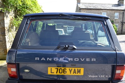 Lot 345 - 1994 Range Rover LSE 4.2 LWB