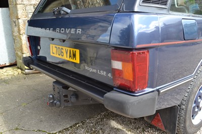 Lot 345 - 1994 Range Rover LSE 4.2 LWB