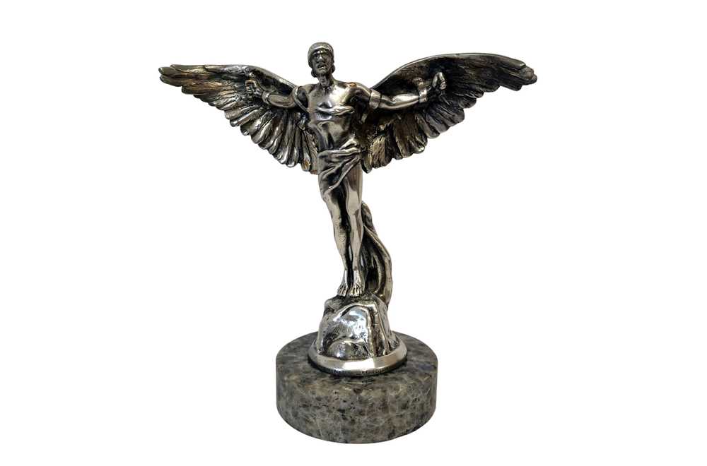 Lot 113 - A Rare Icarus Mascot by Colin George for Farman Cars, French, Circa 1920