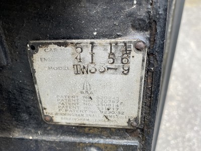 Lot 225 - 1933 BSA Three Wheeler