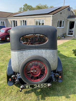Lot 73 - 1927 MG 14/40 Featherweight Fabric Sporting Saloon