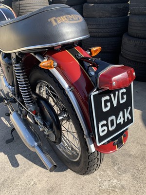 Lot 61 - 1971 Triumph T100R Tiger 500