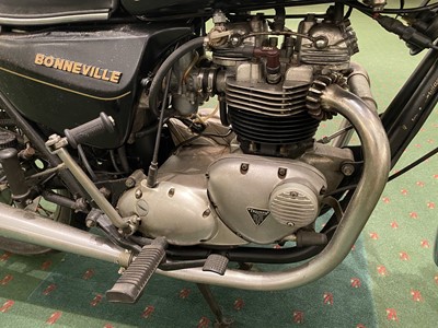Lot 161 - 1988 Triumph "Harris" T140 Bonneville