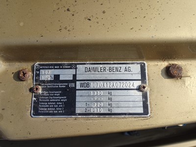 Lot 35 - 1987 Mercedes-Benz 300 SL