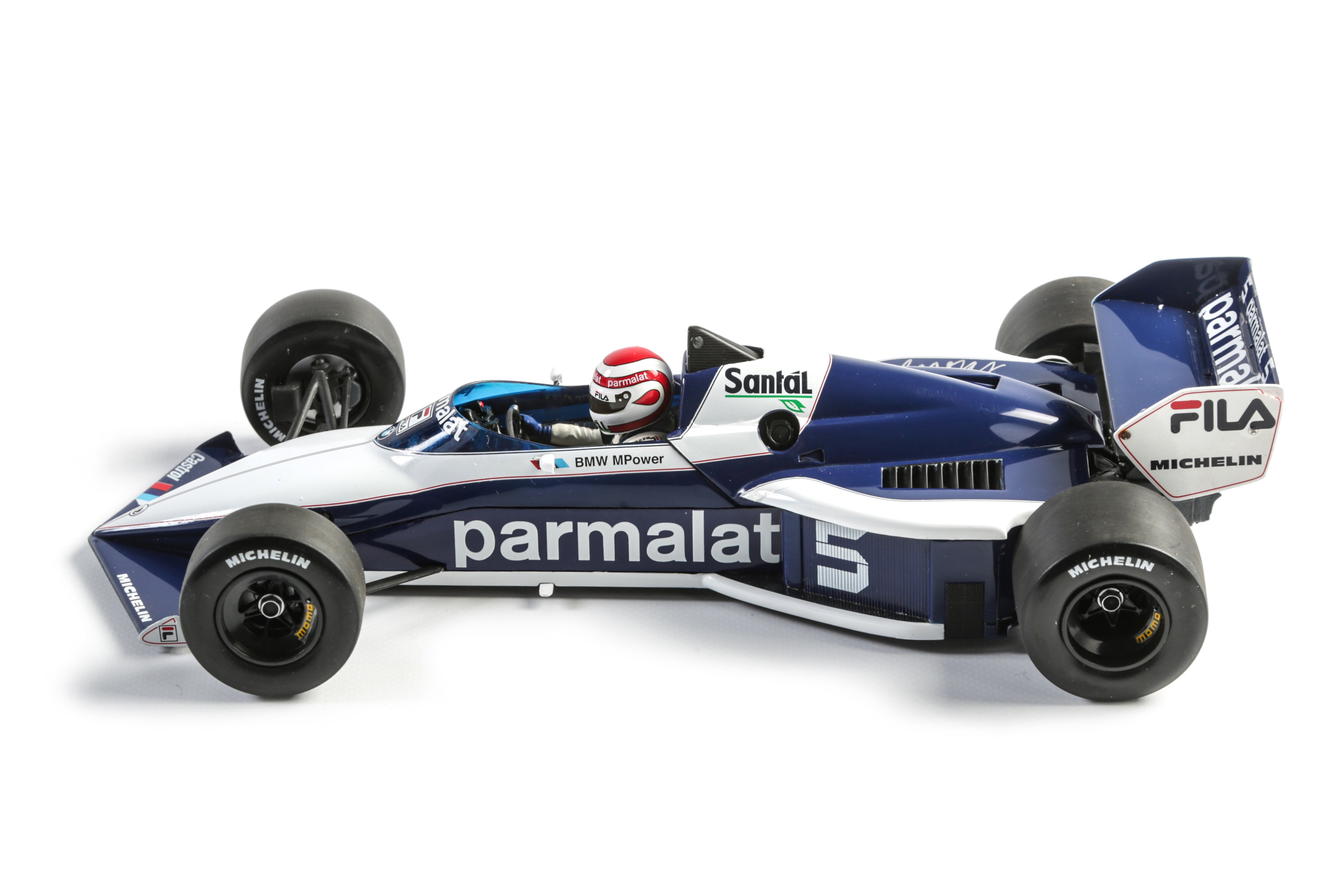 ミニカー MINICHAMPS BRABHAM  BT52 Brabham BT52 World Champion, Signed Piquet , by Minichamps 1:18