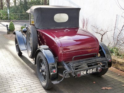 Lot 4 - 1928 Austin 'Heavy' 12/4 Two-Seater with Dickey