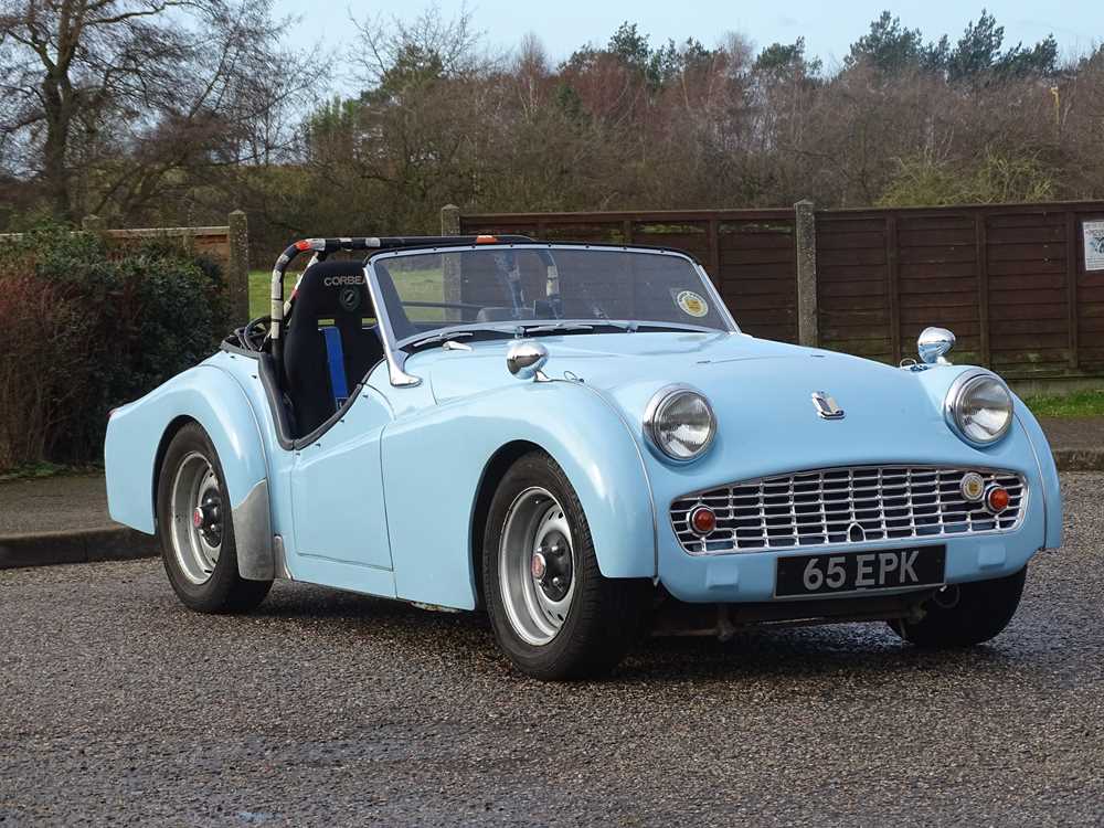 Lot 8 - 1958 Triumph TR3A