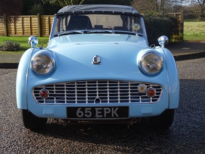 Lot 8 - 1958 Triumph TR3A