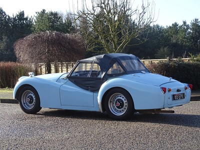 Lot 8 - 1958 Triumph TR3A
