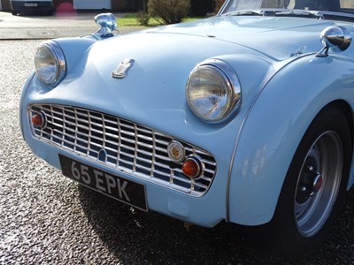 Lot 8 - 1958 Triumph TR3A