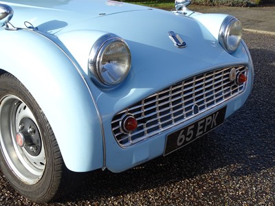 Lot 8 - 1958 Triumph TR3A