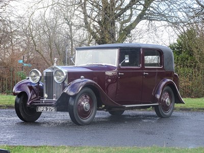 Lot 103 - 1933 Rolls-Royce 20/25 Sedanca de Ville