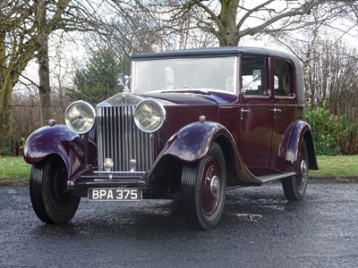 Lot 103 - 1933 Rolls-Royce 20/25 Sedanca de Ville