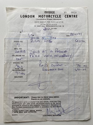 Lot 124 - 1964 BSA Rocket Gold Star