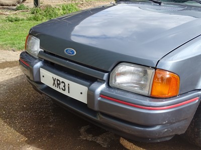 Lot 321 - c.1990 Ford Escort XR3i
