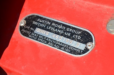 Lot 87 - 1978 MG B Roadster