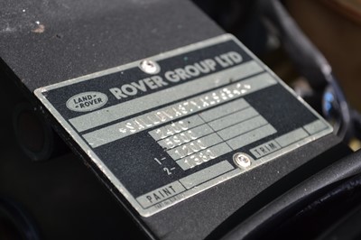Lot 98 - 2001 Land Rover Defender 90 TD5
