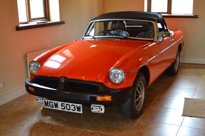 Lot 92 - 1980 MG B Roadster