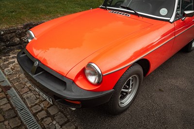Lot 92 - 1980 MG B Roadster