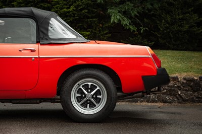 Lot 92 - 1980 MG B Roadster