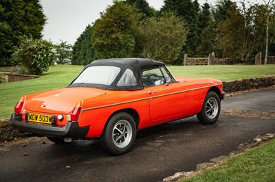 Lot 92 - 1980 MG B Roadster