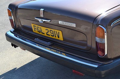 Lot 95 - 1979 Rolls-Royce Silver Shadow II Anniversary