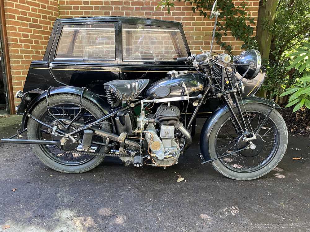 Lot 41 - 1934 Sunbeam Lion Combination