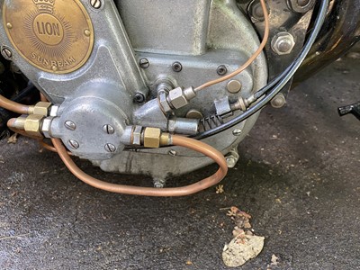Lot 41 - 1934 Sunbeam Lion Combination