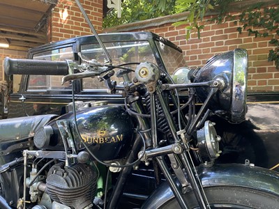 Lot 41 - 1934 Sunbeam Lion Combination