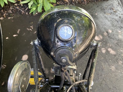 Lot 41 - 1934 Sunbeam Lion Combination