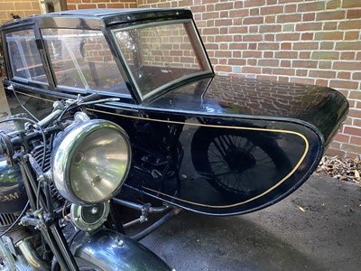Lot 41 - 1934 Sunbeam Lion Combination