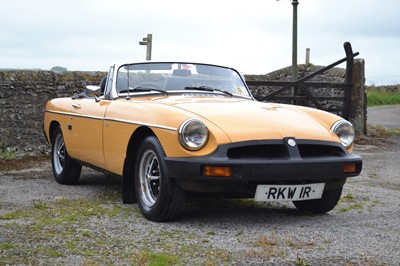 Lot 77 - 1977 MG B Roadster