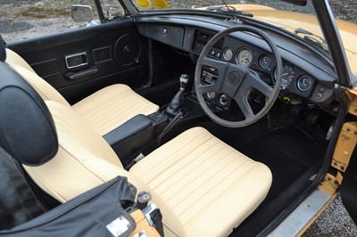 Lot 77 - 1977 MG B Roadster