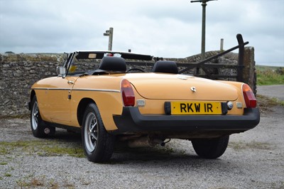 Lot 77 - 1977 MG B Roadster