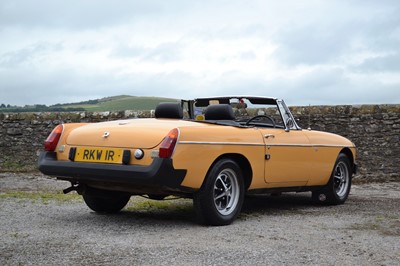 Lot 77 - 1977 MG B Roadster