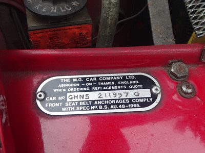 Lot 59 - 1970 MG B V8 Roadster