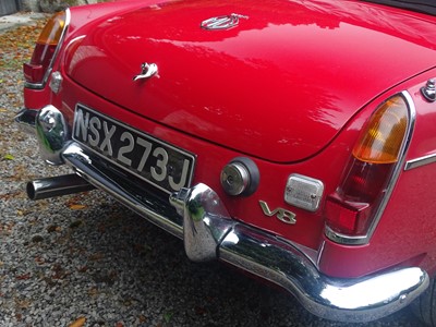 Lot 59 - 1970 MG B V8 Roadster
