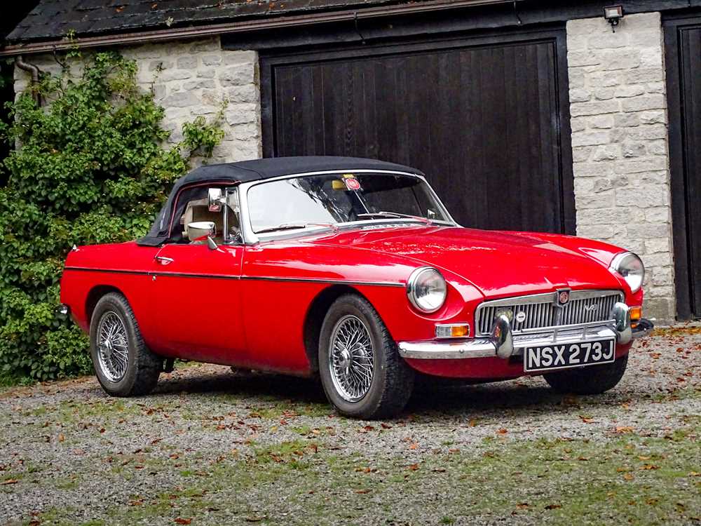 Lot 59 - 1970 MG B V8 Roadster