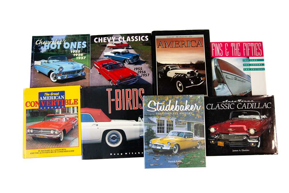 Lot 33 - Eight Titles Relating to US Car Marques