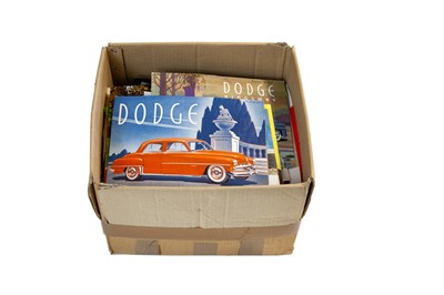 Lot 39 - Large Quantity of American Sales Brochures