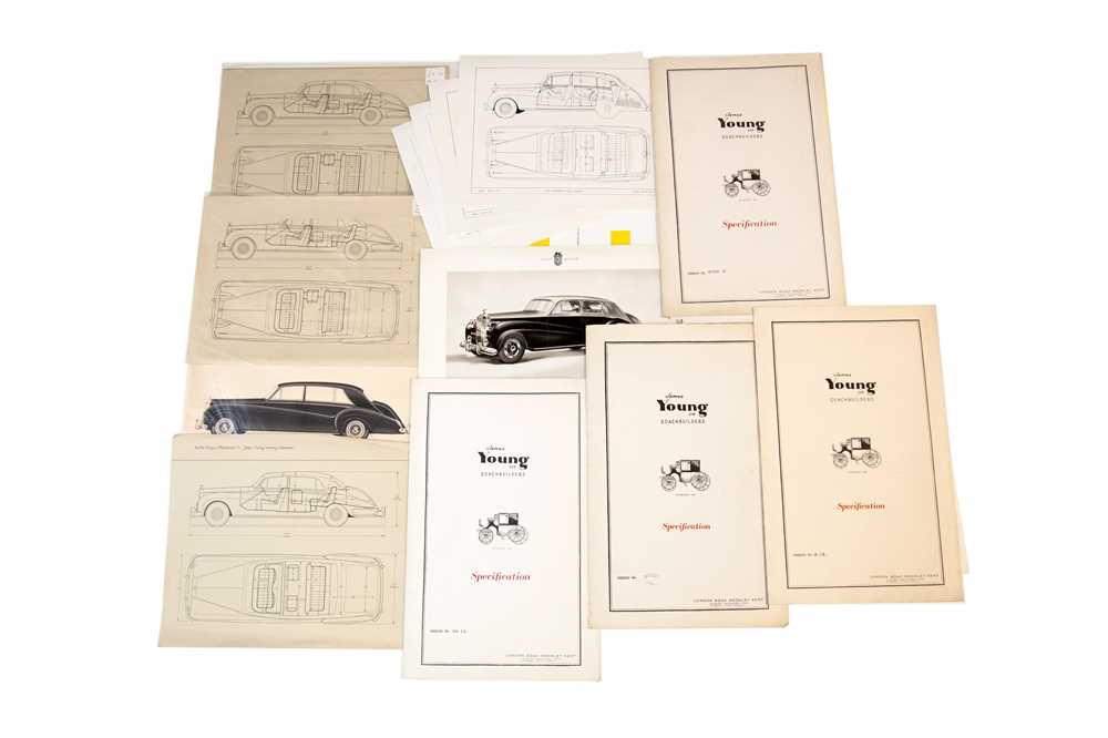 Lot 71 - Paperwork and Ephemera Relating to James Young Coachbuilders