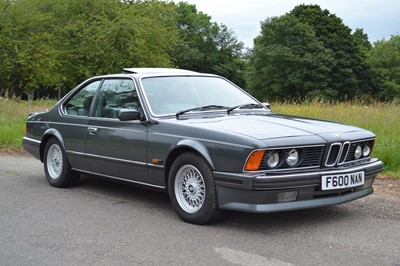 Lot 74 - 1988 BMW 635 CSi Highline