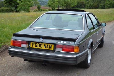 Lot 74 - 1988 BMW 635 CSi Highline