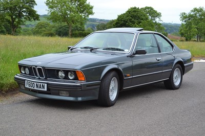 Lot 74 - 1988 BMW 635 CSi Highline