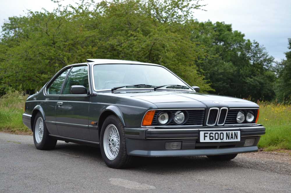Lot 74 - 1988 BMW 635 CSi Highline