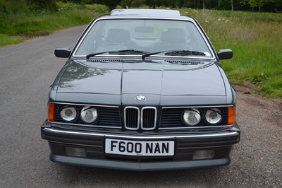 Lot 74 - 1988 BMW 635 CSi Highline