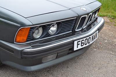 Lot 74 - 1988 BMW 635 CSi Highline